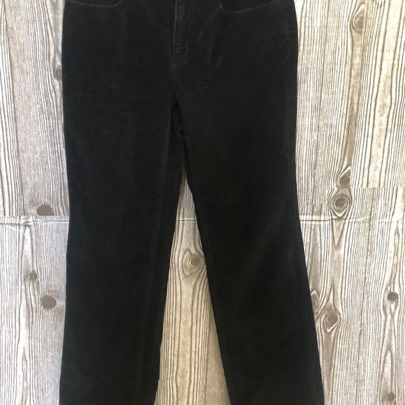 Talbots Pants & Jumpsuits Talbots 2p Stretch Black Velour Jeans